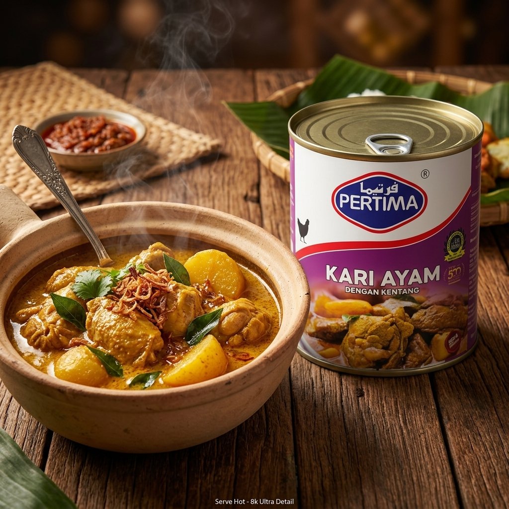 Kari Ayam Dengan Kentang